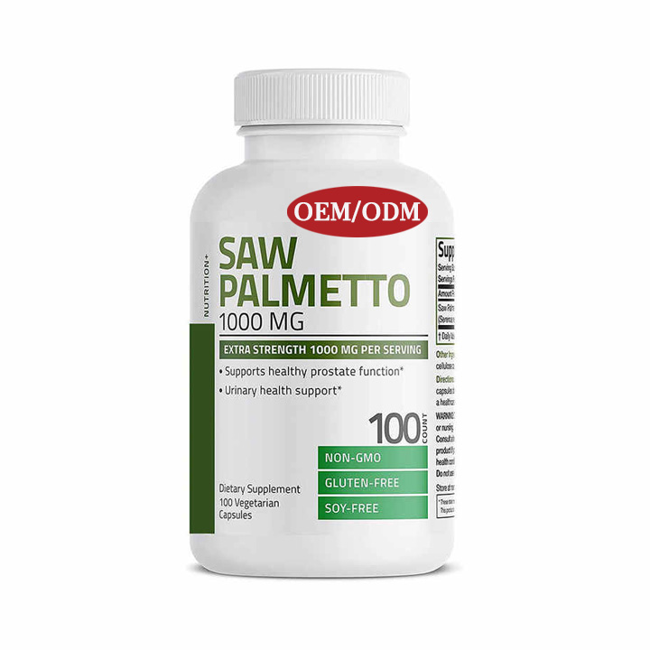 100 Capsules Saw Palmetto vitamines prostate et urine cheveux soutien complément alimentaire