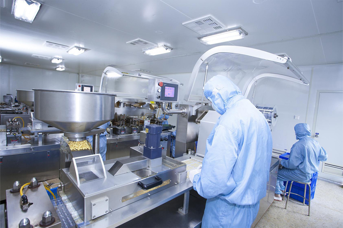 Environnement de production en usine